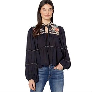 NWT Free People In Vivid Color Top